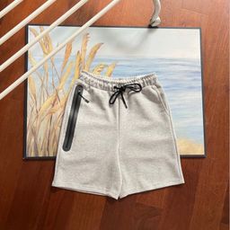 thumbnail for 2024 Summer New Men&#039;s Knitted Multicolor Front Pressure Adhesive Zipper Sports Shorts Shorts for 172