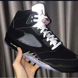 thumbnail for Factory Outlet AJ5 Black and White Cicada Wing Guo Allen Knicks Joe 5 Fresh Prince Men's Sports Basket