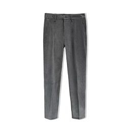 thumbnail for Corduroy pants for men, autumn solid color slim fit business velvet dress pants, small straight-leg trendy brand versatile workwear casual pants