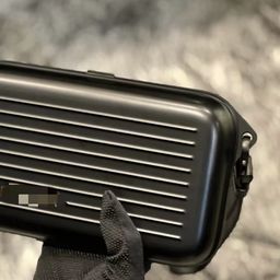 thumbnail for Rimo Personal series horizontal clutch bag aluminum magnesium alloy material exquisite handbag