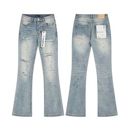 thumbnail for New Spring and Summer American Retro Jeans with Holes and Distressed Loose Straight Trendy Casual Long Pants for Men in Autumn and Winter