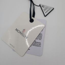thumbnail for M down Jacket Ingredient Label Washable Tag Triangular Hanging Tag Rope Ready-Made Duck Label Universal Number Label Collar Label