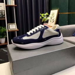 thumbnail for P Home Summer in stock Blue Genuine Leather Flat Heel Casual Natural Leather Low Top Trendy Shoes Round-toe All-match Foreign Trade Shoes
