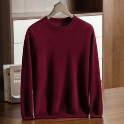 thumbnail for Cashmere Sweater Men&#039;s Cashmere Sweater Men&#039;s Half Turtleneck Pure Cashmere Sweater Men&#039;s Autumn and Winter Knitted Base Shirt Gentleman