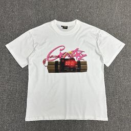 thumbnail for Trendy American T-shirt Short Sleeve Letter Logo Print Men's and Women's Versatile Fashion Trend Tee