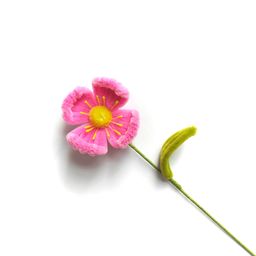 thumbnail for Finished product: single twist stick bouquet simulation flower fake flower poppy decoration photography props holiday gift decoration