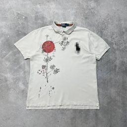thumbnail for 2026 Summer Same-style POLO shirt short-sleeve T-shirt, trendy brand slim fitted lapel shirt for men, white breathable top