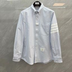 thumbnail for Factory direct TB shirt full style collection casual men and women same long-sleeved lapel cardigan shirt shirt tide