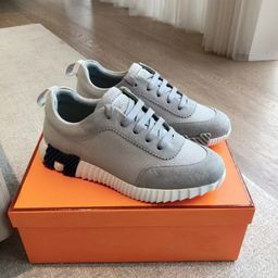 thumbnail for Summer Low-Top Lace-Up Sports Frosted Leather Stitching Fly-Knit Mesh Shoes British Youth Lightweight Breathable Casual Shoes