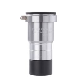 thumbnail for Silver Series PL 32mm PL40mm Eyepiece 2X Extending Mirror Astronomical Telescope 1.25 inch