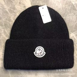 thumbnail for Korean autumn and winter rabbit fur thickened knitted hat casual and versatile warm hat cross-border pullover male cold hat female wool hat