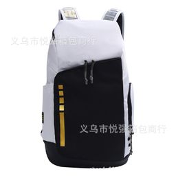 thumbnail for Sports Basketball Elite Bag Air Cushion Backpack Student Computer School Bag for Men and Women DX9786 Mountaineering Travel Backpack