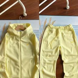 thumbnail for Spot transfronterizo NOCTA marca compartida estampado deportivo casual suéter chaqueta chaqueta pantalones traje pareja