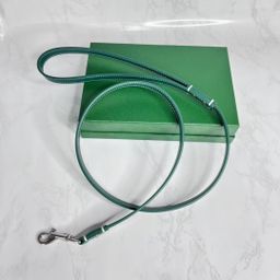 thumbnail for Dog Leash Goyard Pet Dog Buckle Leather Rope for Small and Medium-Sized Dogs, Anti-Slip Reflective Dog Walking Leash