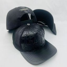 thumbnail for American fashion brand new couple summer CH crowe sunhat fashion embroidery flat brim hip hop hat ~ baseball net hat