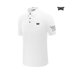 thumbnail for 【跨境】P 高尔夫短袖男士夏季POLO衫 Golf 弹力透气运动t恤#2502