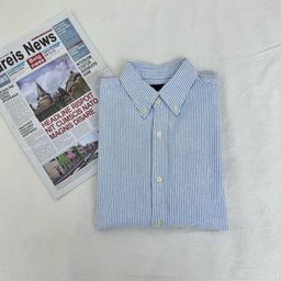 thumbnail for Rl Raff Pony Logo Embroidered Oxford Shirt Color Horse Series Same Style for Men and Women