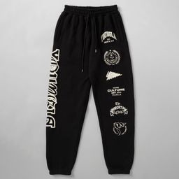 thumbnail for Cross-Border Hot-Selling Men&#039;s Sweatpants European and American Long Sports Casual Fitness Pants Men&#039;s and Women&#039;s American Training Leggings Long Pants