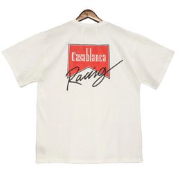 thumbnail for Meichao R Co-Branded F1 Formula Classic Sunset Printed Short-Sleeved T-Shirt Men&#039s Tee High Street Fashion Brand t Cross-Border