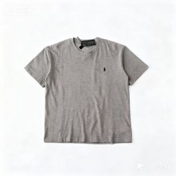 thumbnail for Cross-Border Foreign Trade Embroidered Ralph Lauren Rl Round Neck Short-Sleeved Men's Summer Polo Casual Cotton T-Shirt