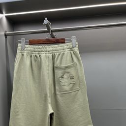 thumbnail for Correct version high quality 25ss poison home spot classic riding patch logo pocket appliqué cropped pants shorts