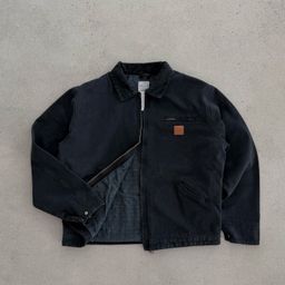 thumbnail for Heavy J97 American Style Heavy Washed Autumn Short Wide Detroit Jacket Work Zip cleanfit Jacket