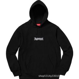 thumbnail for Satin Appliqué Hooded Sweatshirt American Street Fashion Brand Monogram Embroidered Sweatshirt Men