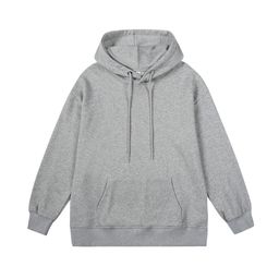 thumbnail for Autumn and winter high-end cotton terry and fleece hooded sweatshirt basic men's and women's hooded jackets and sweatshirts cross-border e-commerce