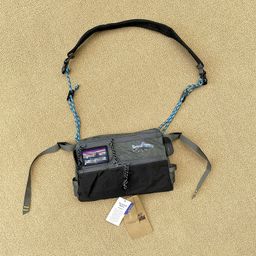 thumbnail for Bata bolsa crossbody funcional bolsa de peixe voador esportes casual bolsa de ombro marca da moda 2024 novo à prova d'água