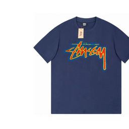 thumbnail for STU West STU Three Standard European and American Fashion Brand Multiple Printed Men's and Women's Short Sleeve T-Shirts Summer Loose Street High Quality T