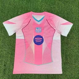 thumbnail for 242526 Real Madrid Football Jersey Barcelona Uniform Brazil Shirt World Cup Training Jersey Printed Number T-Shirt
