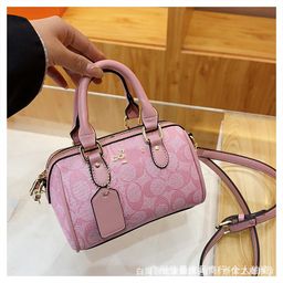 thumbnail for Cross-border Boston handbag print C home pillow bag urban simple shoulder crossbody bag gift box wholesale