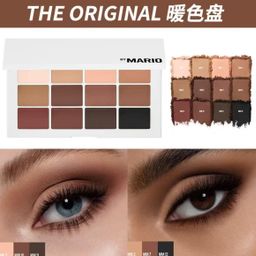 thumbnail for In stock Mkeup By Mario new Mario 12-color eyeshadow palette matte palette The Neutrals