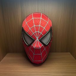 thumbnail for Douyin with the same Spider-Man hood, eyes moving, manual electric blinkable mask, transcendent heroes expedition helmet