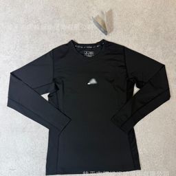 thumbnail for Sports tights, long short sleeves, quick-drying running training clothes, basketball ball, soccer tank top, fitness high-stretch t-shirt, base layers