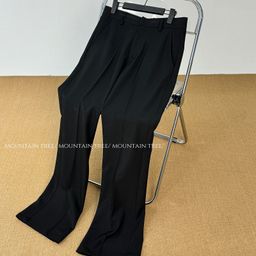 thumbnail for Calças slim fit de alta qualidade em 4 cores, calças masculinas retas, estilo americano, calças casuais