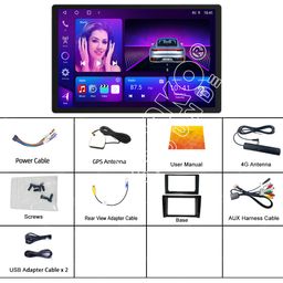 thumbnail for 13.1inch Android High-End Car Navigation Multimedia Player 8-Core 4g Processor Car Navigation Carplay