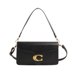 thumbnail for 2025 New Niche Bag Bag Women's High-end Texture Solid Color Simple and Versatile Small Square Bag Commuter Multi-compartment Shoulder Bag