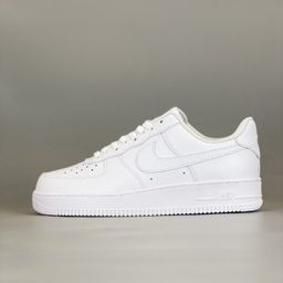 thumbnail for Air Force 1 Pure White Low-Top Casual Versatile Sneakers Unisex Casual Shoes White Sneakers