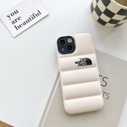 thumbnail for Fashionable Brand down Jacket Mobile Phone Case Suitable for Iphone15Pro All-Inclusive Anti-Fall 13 Cross-Border Export 11 Couple X Airbag