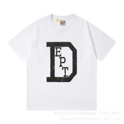 thumbnail for Long-Term Foreign Trade Cross-Border Trendy Brand New Gallery Dept Series Printed Short-Sleeved Men's and Women's T-Shirts