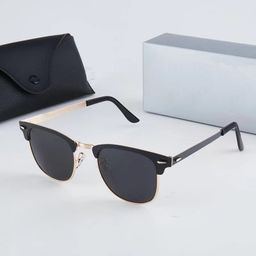 thumbnail for Foreign trade wholesale metal polarized small frame sunglasses personality trend fashion European and American anti-ultraviolet retro glasses