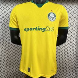 thumbnail for In-Stock Dropshipping Brazilian League 2627 Palmeiras Home and Away Football Jerseys Men's Long-Sleeve Training Shirts Retro