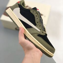 thumbnail for Putian Shoes Pure Original High Version aj1 Low Barb Sneakers All-match Casual Shoes Men&#039s and Women&#039s sneaker Retro Basketball