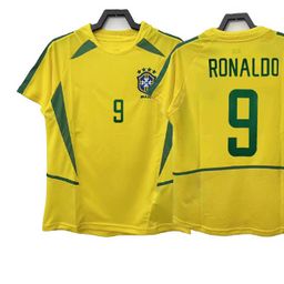 thumbnail for 0607 season Barça, Real Madrid, AC Brazil Rocca Jr., Manchester United, Ronaldo Ronaldo 02, Arsenal vintage old jersey