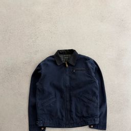 thumbnail for Heavy J97 American Heavy Wash Fall Short Wide Fit Detroit Jacket Cargo Zip Cleanfit Jacket