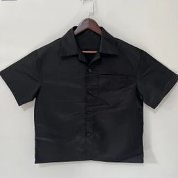 thumbnail for 23 years European and American classic short-sleeved shirt men&#039s summer lapel Polo loose inverted triangle embroidery design top