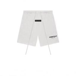 thumbnail for Ss22 --Essentials-Small Label Flocking Printed 5-Point Shorts Sweatshort