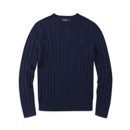 thumbnail for Cross-Border Exclusive Polo Men&#039;s Round Neck Knitwear 2024 Autumn and Winter New Business Warm and Comfortable Casual Bottoming Shirt