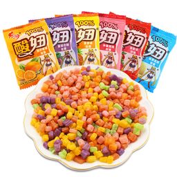 thumbnail for Sour Girl Gummy 5g Strawberry Black Currant Cantaloupe Sweet Orange Flavored Fruit Candy Multi-Flavor 8090 Childhood